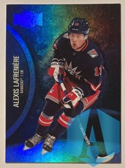 Alexis Lafreniere 2021-22 Skybox Metal Universe Blue Alt Jersey #139 Rangers